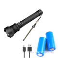 High Lumen Rechargeable Long Range Torch